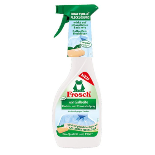 Спрей-плямовивідник Frosch Жовчне мило, 500 мл